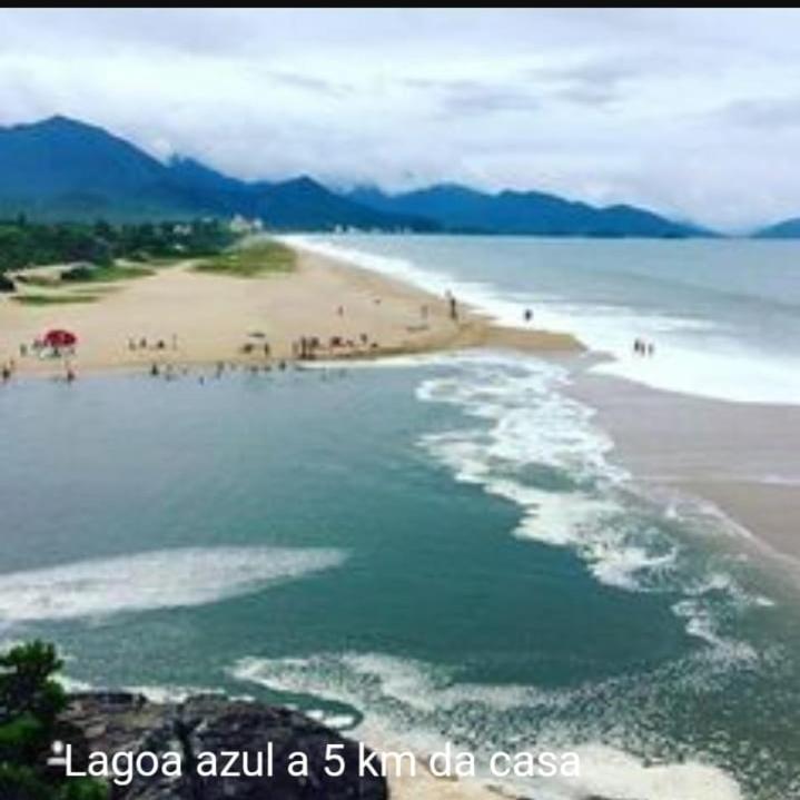 Recanto vista pro mar 100 mt da praia Caraguatatuba Exteriér fotografie